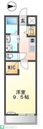 prunier(プリュニエ)の物件間取画像